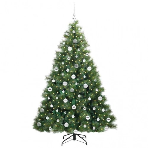Mākslīgā Ziemassvētku Eglīte Su 300 Led Zaļa 180 Cm Pe Un Pvc Vidaxl