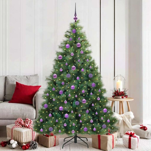 Mākslīgā Ziemassvētku Eglīte Su 300 Led Zaļa 180 Cm Pe Un Pvc Vidaxl