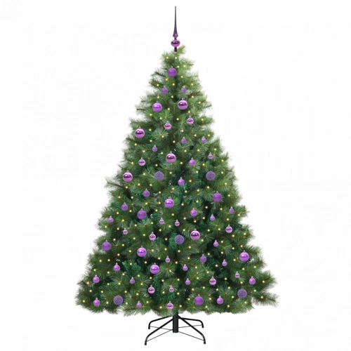 Mākslīgā Ziemassvētku Eglīte Su 300 Led Zaļa 180 Cm Pe Un Pvc Vidaxl
