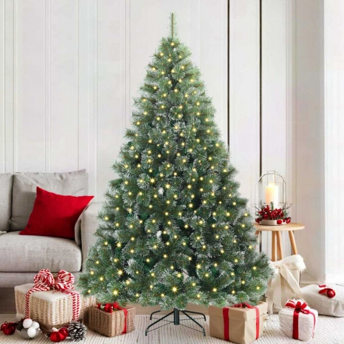 Mākslīgā Ziemassvētku Eglīte Su 300 Led Zaļa 180 Cm Pe Un Pvc Vidaxl