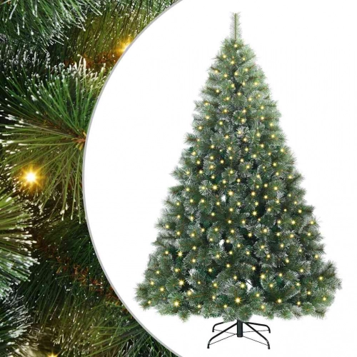 Mākslīgā Ziemassvētku Eglīte Su 300 Led Zaļa 180 Cm Pe Un Pvc Vidaxl
