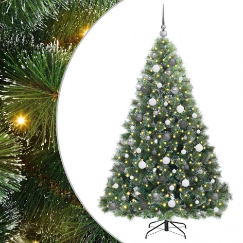 Mākslīgā Ziemassvētku Eglīte Su 300 Led Zaļa 180 Cm Pe Un Pvc Vidaxl