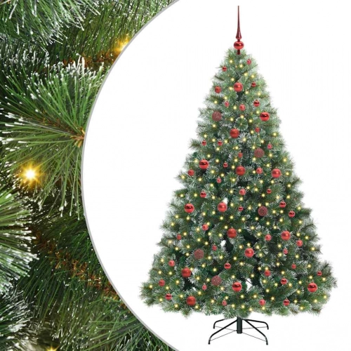 Mākslīgā Ziemassvētku Eglīte Su 300 Led Zaļa 180 Cm Pe Un Pvc Vidaxl