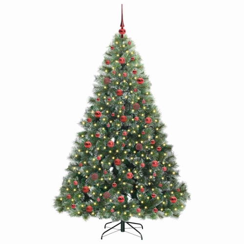 Mākslīgā Ziemassvētku Eglīte Su 300 Led Zaļa 180 Cm Pe Un Pvc Vidaxl