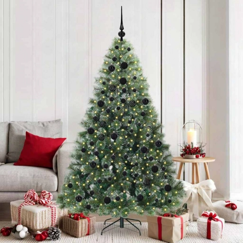 Mākslīgā Ziemassvētku Eglīte Su 300 Led Zaļa 180 Cm Pe Un Pvc Vidaxl