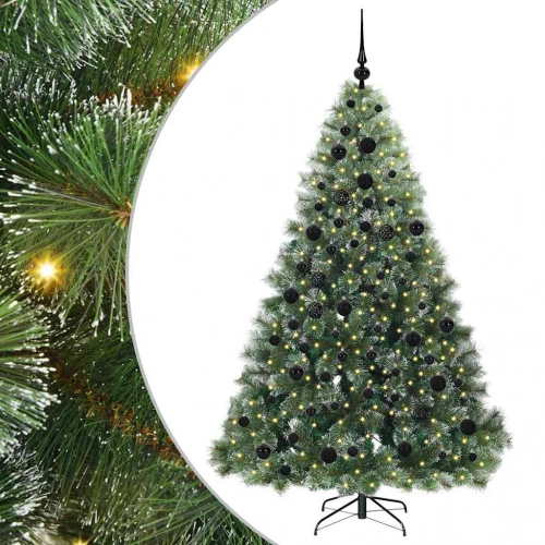 Mākslīgā Ziemassvētku Eglīte Su 300 Led Zaļa 180 Cm Pe Un Pvc Vidaxl