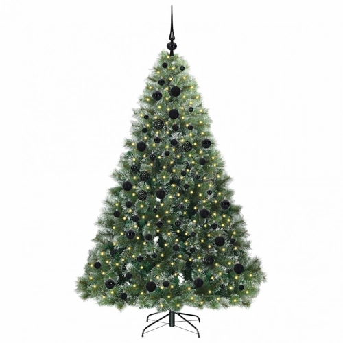 Mākslīgā Ziemassvētku Eglīte Su 300 Led Zaļa 180 Cm Pe Un Pvc Vidaxl