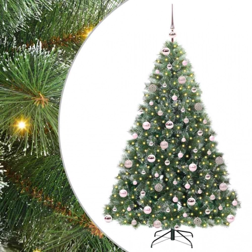 Mākslīgā Ziemassvētku Eglīte Su 300 Led Zaļa 180 Cm Pe Un Pvc Vidaxl