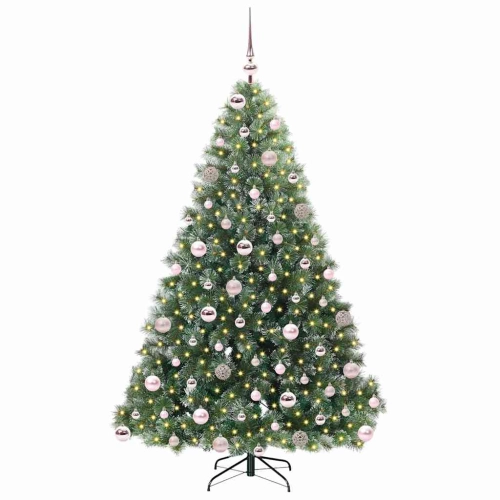 Mākslīgā Ziemassvētku Eglīte Su 300 Led Zaļa 180 Cm Pe Un Pvc Vidaxl