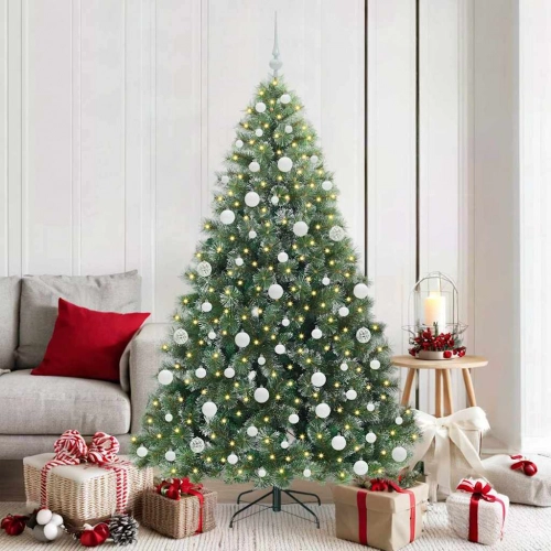 Mākslīgā Ziemassvētku Eglīte Su 300 Led Zaļa 180 Cm Pe Un Pvc Vidaxl