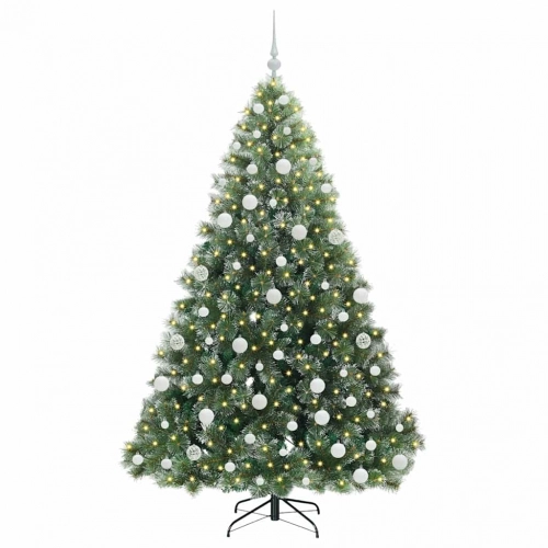 Mākslīgā Ziemassvētku Eglīte Su 300 Led Zaļa 180 Cm Pe Un Pvc Vidaxl