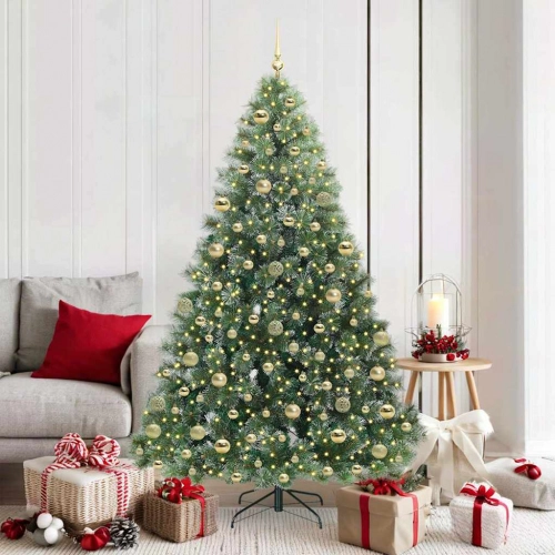 Mākslīgā Ziemassvētku Eglīte Su 300 Led Zaļa 180 Cm Pe Un Pvc Vidaxl