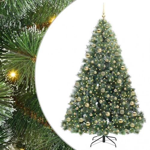 Mākslīgā Ziemassvētku Eglīte Su 300 Led Zaļa 180 Cm Pe Un Pvc Vidaxl