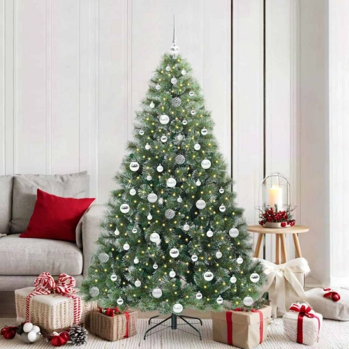 Mākslīgā Ziemassvētku Eglīte Su 300 Led Zaļa 180 Cm Pe Un Pvc Vidaxl