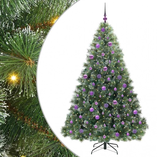 Mākslīgā Ziemassvētku Eglīte Su 300 Led Zaļa 180 Cm Pe Un Pvc Vidaxl