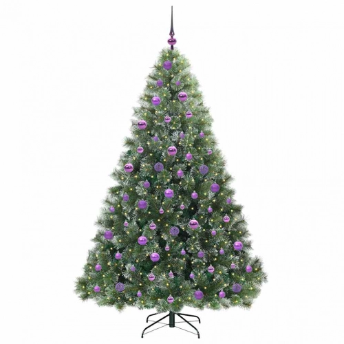 Mākslīgā Ziemassvētku Eglīte Su 300 Led Zaļa 180 Cm Pe Un Pvc Vidaxl
