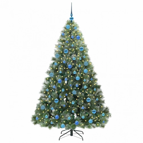Mākslīgā Ziemassvētku Eglīte Su 300 Led Zaļa 180 Cm Pe Un Pvc Vidaxl