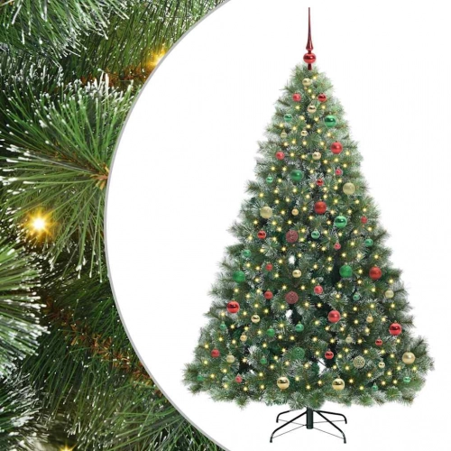 Mākslīgā Ziemassvētku Eglīte Su 300 Led Zaļa 180 Cm Pe Un Pvc Vidaxl