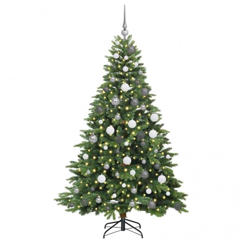 Mākslīgā Ziemassvētku Eglīte Su 300 Led Zaļa 180 Cm Pe Un Pvc Vidaxl