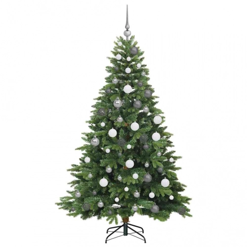 Mākslīgā Ziemassvētku Eglīte Su 300 Led Zaļa 180 Cm Pe Un Pvc Vidaxl