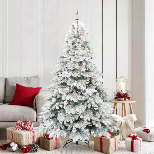 Mākslīgā Ziemassvētku Eglīte Su 300 Led Zaļa 180 Cm Pe Un Pvc Vidaxl