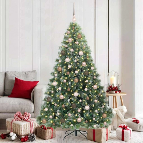 Mākslīgā Ziemassvētku Eglīte Su 300 Led Zaļa 180 Cm Pe Un Pvc Vidaxl