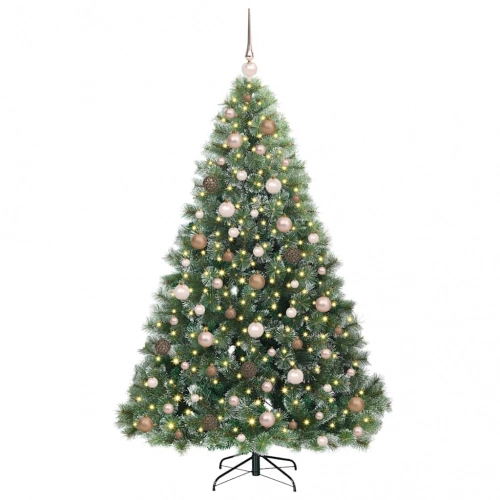 Mākslīgā Ziemassvētku Eglīte Su 300 Led Zaļa 180 Cm Pe Un Pvc Vidaxl