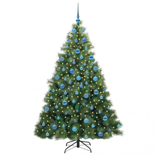 Mākslīgā Ziemassvētku Eglīte Su 300 Led Zaļa 180 Cm Pe Un Pvc Vidaxl