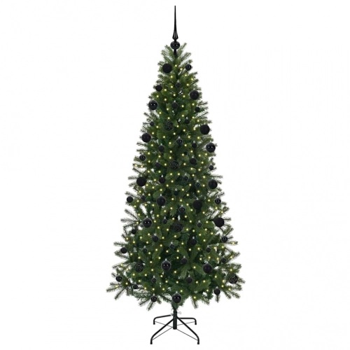 Mākslīgā Ziemassvētku Eglīte Su 300 Led Zaļa 210 Cm Pe Un Pvc Vidaxl