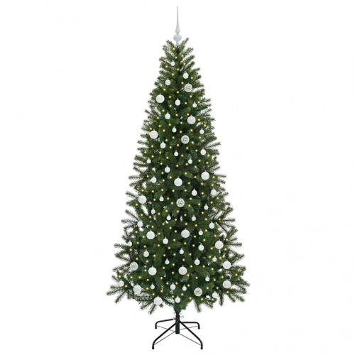 Mākslīgā Ziemassvētku Eglīte Su 300 Led Zaļa 210 Cm Pe Un Pvc Vidaxl