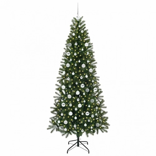 Mākslīgā Ziemassvētku Eglīte Su 300 Led Zaļa 210 Cm Pe Un Pvc Vidaxl