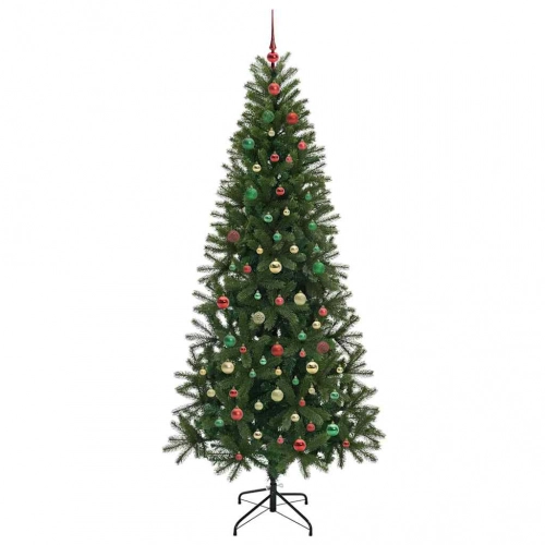 Mākslīgā Ziemassvētku Eglīte Su 300 Led Zaļa 210 Cm Pe Un Pvc Vidaxl
