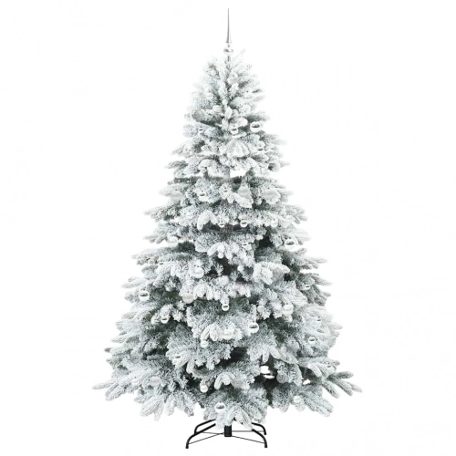 Mākslīgā Ziemassvētku Eglīte Su 300 Led Zaļa 210 Cm Pe Un Pvc Vidaxl