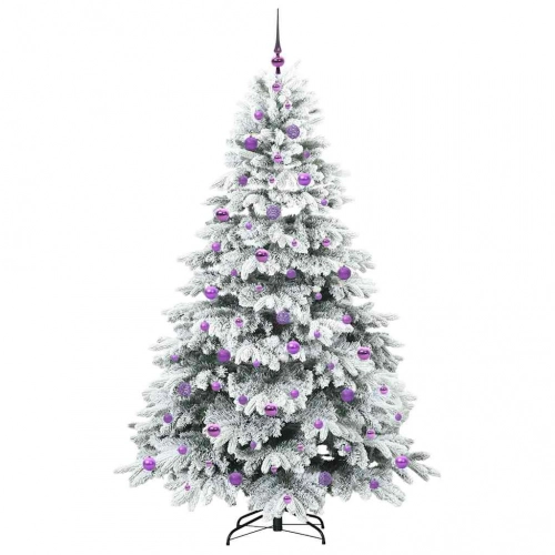 Mākslīgā Ziemassvētku Eglīte Su 300 Led Zaļa 210 Cm Pe Un Pvc Vidaxl