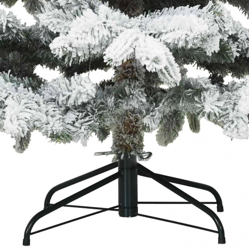 Mākslīgā Ziemassvētku Eglīte Su 300 Led Zaļa 210 Cm Pe Un Pvc Vidaxl