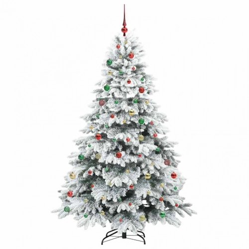 Mākslīgā Ziemassvētku Eglīte Su 300 Led Zaļa 210 Cm Pe Un Pvc Vidaxl