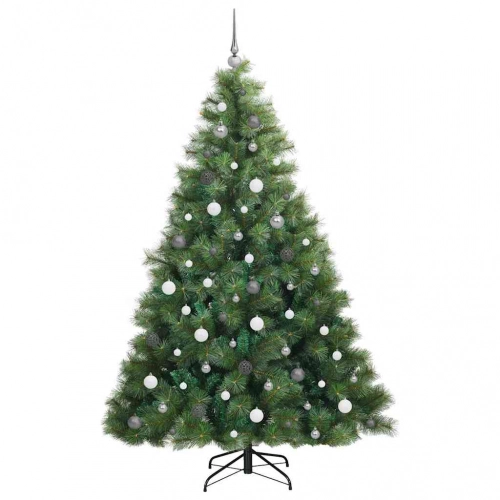 Mākslīgā Ziemassvētku Eglīte Su 300 Led Zaļa 210 Cm Pe Un Pvc Vidaxl