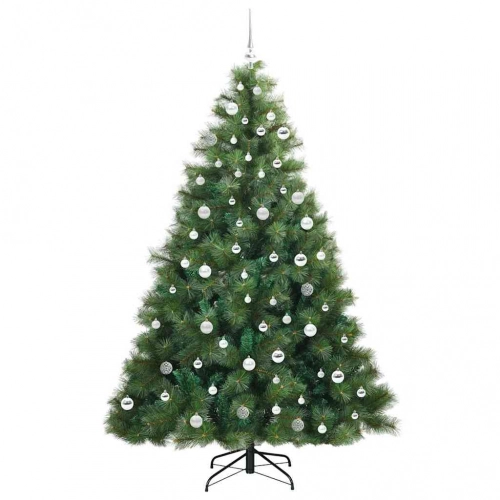 Mākslīgā Ziemassvētku Eglīte Su 300 Led Zaļa 210 Cm Pe Un Pvc Vidaxl