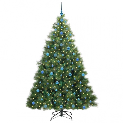 Mākslīgā Ziemassvētku Eglīte Su 300 Led Zaļa 210 Cm Pe Un Pvc Vidaxl