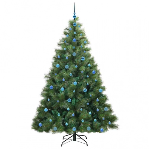 Mākslīgā Ziemassvētku Eglīte Su 300 Led Zaļa 210 Cm Pe Un Pvc Vidaxl