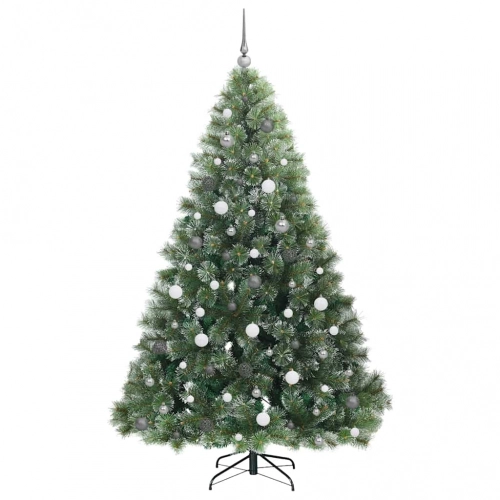 Mākslīgā Ziemassvētku Eglīte Su 300 Led Zaļa 210 Cm Pe Un Pvc Vidaxl