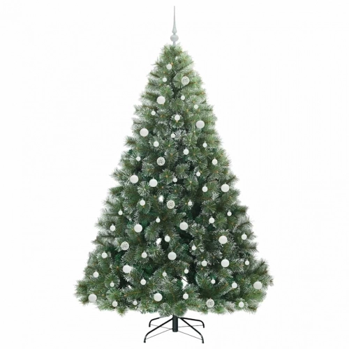Mākslīgā Ziemassvētku Eglīte Su 300 Led Zaļa 210 Cm Pe Un Pvc Vidaxl
