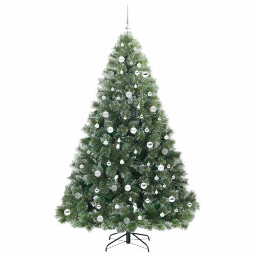 Mākslīgā Ziemassvētku Eglīte Su 300 Led Zaļa 210 Cm Pe Un Pvc Vidaxl