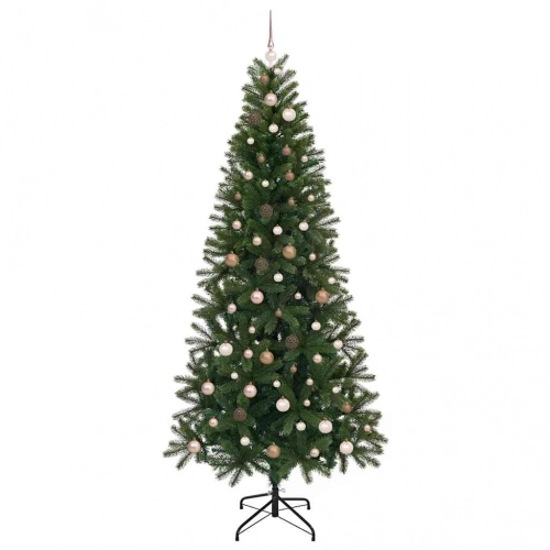 Mākslīgā Ziemassvētku Eglīte Su 300 Led Zaļa 240 Cm Pe Un Pvc Vidaxl