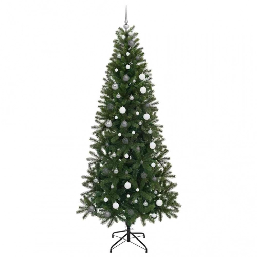 Mākslīgā Ziemassvētku Eglīte Su 300 Led Zaļa 240 Cm Pe Un Pvc Vidaxl