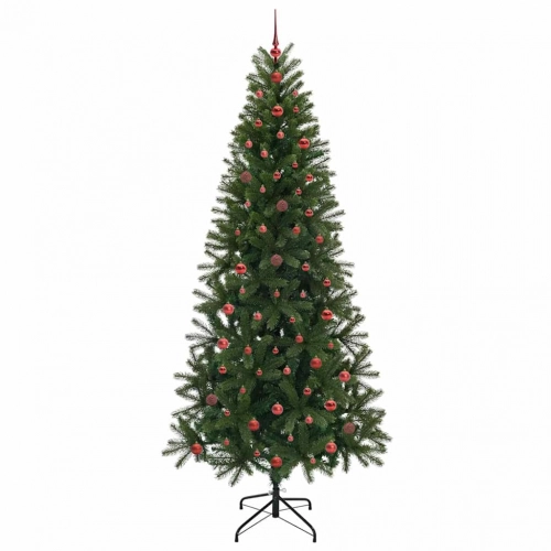 Mākslīgā Ziemassvētku Eglīte Su 300 Led Zaļa 240 Cm Pe Un Pvc Vidaxl