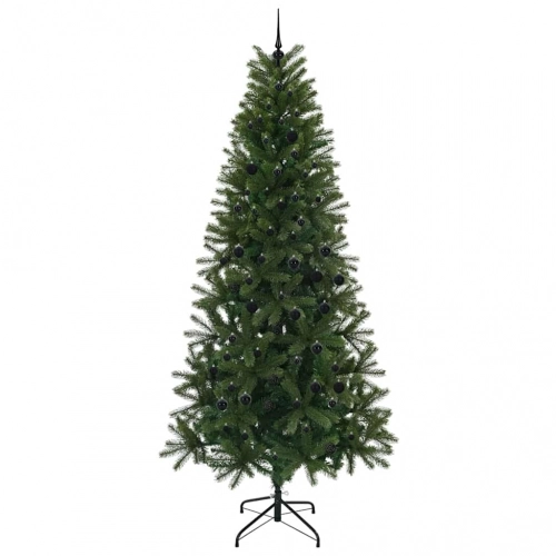 Mākslīgā Ziemassvētku Eglīte Su 300 Led Zaļa 240 Cm Pe Un Pvc Vidaxl
