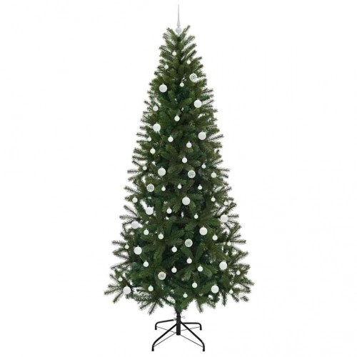 Mākslīgā Ziemassvētku Eglīte Su 300 Led Zaļa 240 Cm Pe Un Pvc Vidaxl