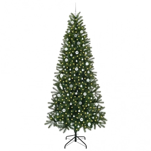 Mākslīgā Ziemassvētku Eglīte Su 300 Led Zaļa 240 Cm Pe Un Pvc Vidaxl