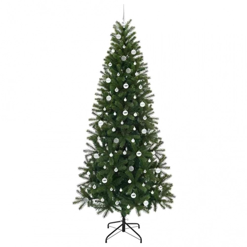 Mākslīgā Ziemassvētku Eglīte Su 300 Led Zaļa 240 Cm Pe Un Pvc Vidaxl